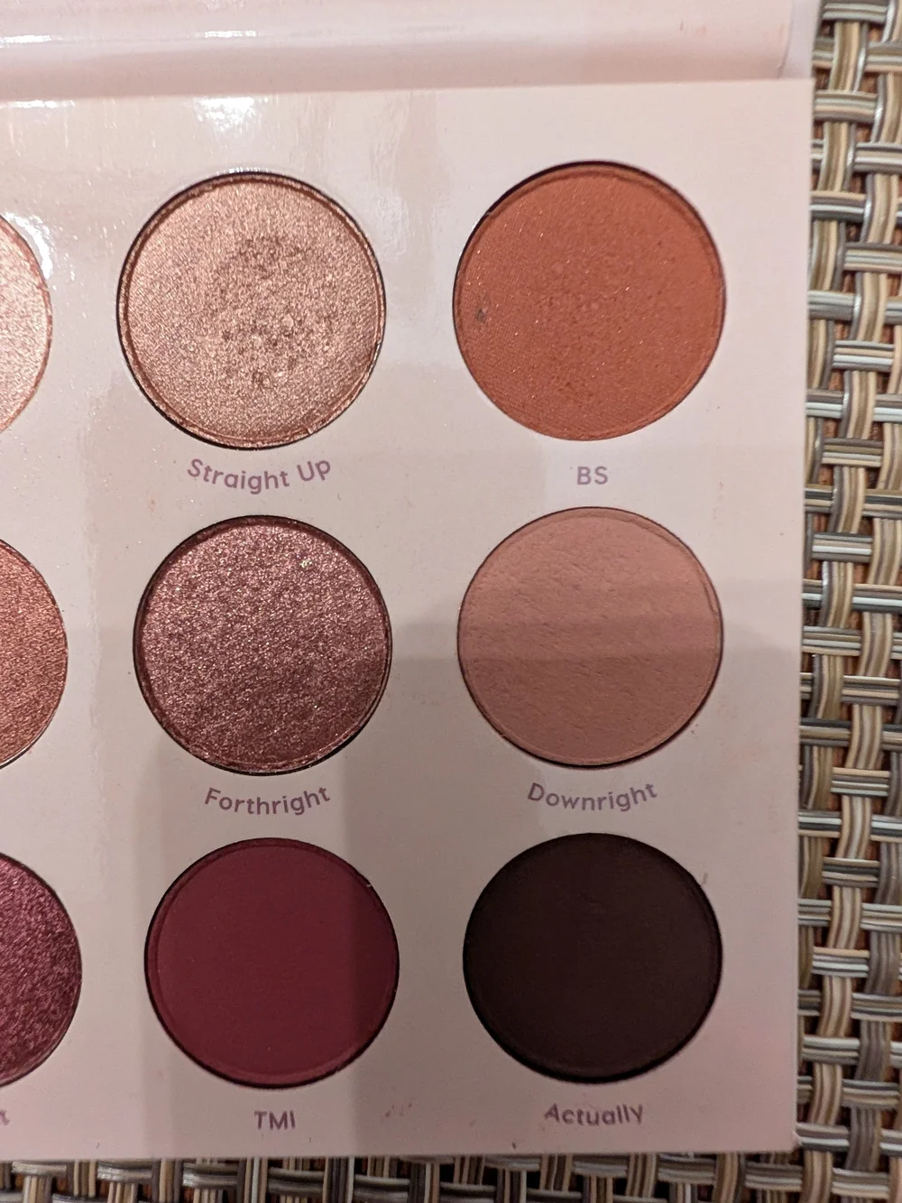 Colourpop Give It To Me Straight Eyeshadow Palette